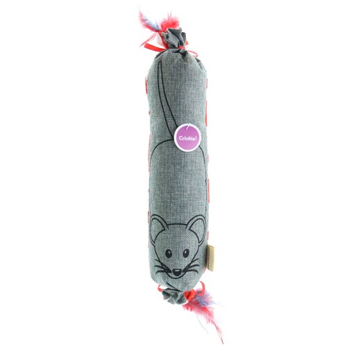 Paws & Claws Feline Feather Cat Nip Toy 45cm Assorted