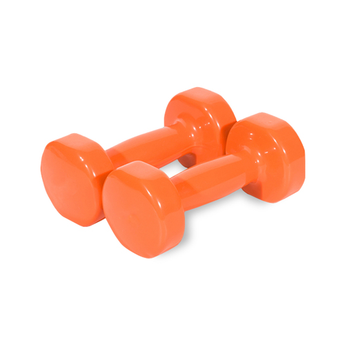 2PK Vinyl Dipped Weighted Dumbbell 2.5kg Home Gym Workout Set