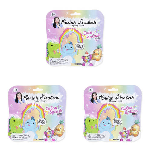 3PK Moriah Elizabeth Mystery Figures Colour & Splash S2 - Assorted 3y+