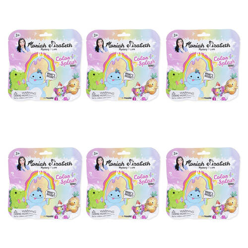 6PK Moriah Elizabeth Mystery Figures Colour & Splash S2 - Assorted 3y+