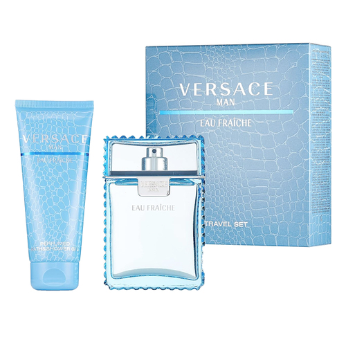 2pc Versace Eau Fraiche 100ml Eau De Toilette & Bath Shower Gel Set