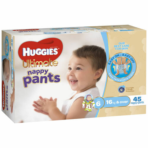 huggies ultimate nappy pants size 6