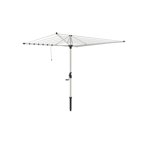 Hills 7 Line Rotary Clothesline 48m Drying Space Surfmist