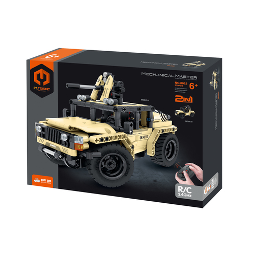 370pc iM.Master 2-in-1 RC Armed Off-Road Vehicle Blocks Kids Toy Kit 6y+