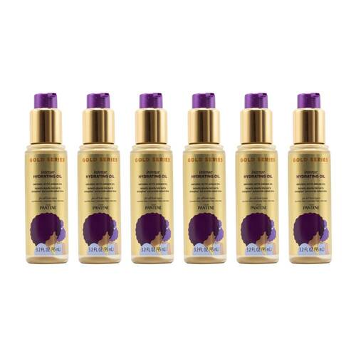 6PK Loreal Pantene Gold Series Intense Hydrating Oil For All Hair Types 95ml
