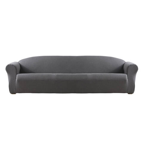 Elan Urban Sofa Cover Stretch Couch Slipcover - Grey Marle 188-244cm