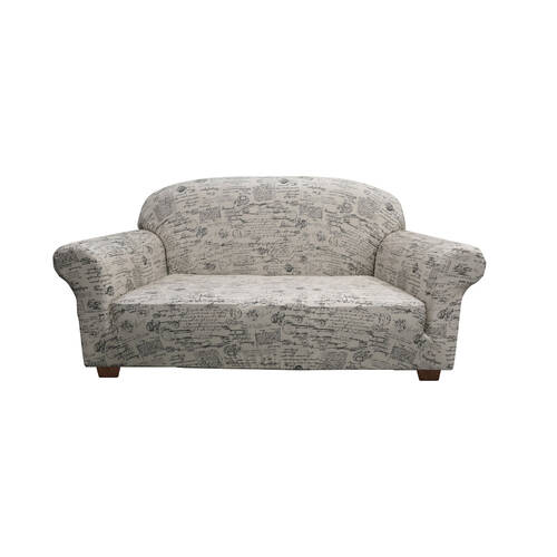 Elan Sofa Cover/Protector Stretch Couch Slipcover - Script 147-184cm