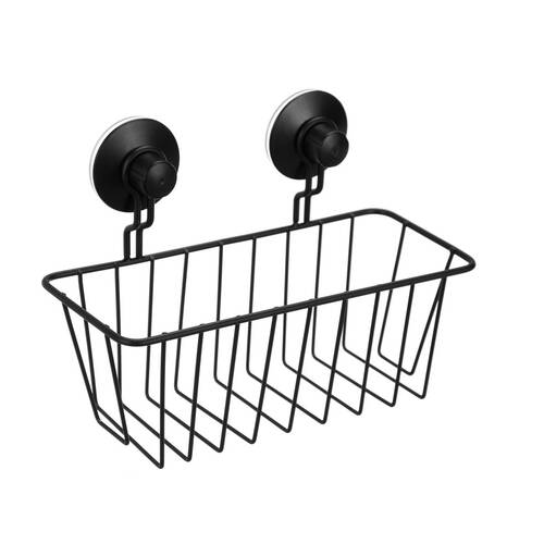 Boxsweden 24.5 x 11.5cm Suction Rectangle Caddy - Black