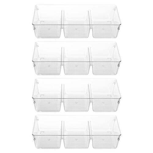 4PK Boxsweden Crystal Storage Tray