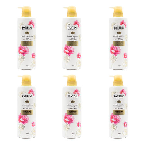 6PK Pantene 500ml Conditioner Pro V Miracle Moisture Boost Sulphate Free
