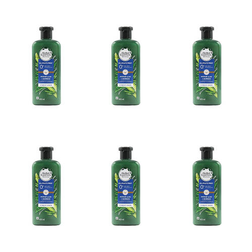 6PK Herbal Essences 400ml Conditioner Strength & Repair Potent Aloe/Bamboo