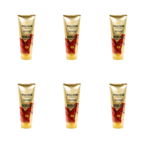 6PK Pantene 350ml Pro V Conditioner Miracles Daily Intensive Oxiblock Colour Protect