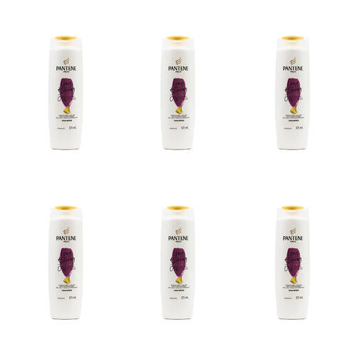 6PK Pantene Pro V 375ml Strengthening Shampoo Long & Strong