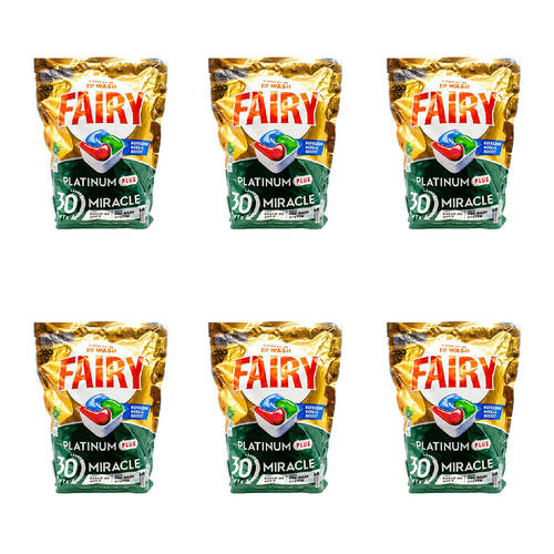 420pc Fairy Dishwasher Capsules Platinum Plus Refreshing Herbal Breeze