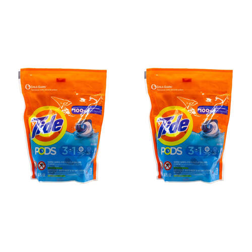 62pc Tide Laundry Detergent Pods Stain Remover 3 In 1 Clean Breeze