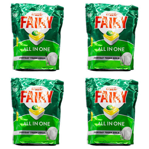 268pc Fairy Dishwasher Capsules All-in-One Cleaner Lemon
