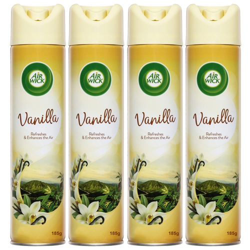 4PK Air Wick 185g Air Freshener 4 in 1 Vanilla