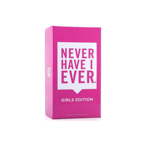 224pc Never Have I Ever Girls Edition Card Game 17y+