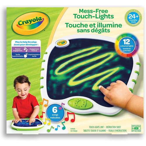 Crayola Mess Free Touch Lights Drawing Board Kids 2y+