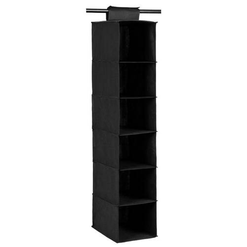 Boxsweden Mode 6 Compartment Wardrobe Storage - Assorted