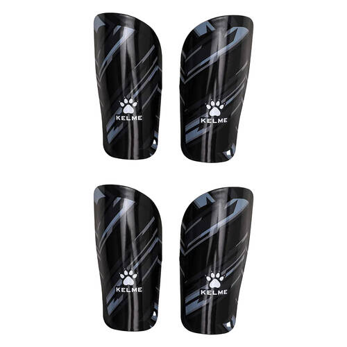 2PK Kelme Shin Pads/Leg Protection for Soccer/Football Kids/Adults Small Black