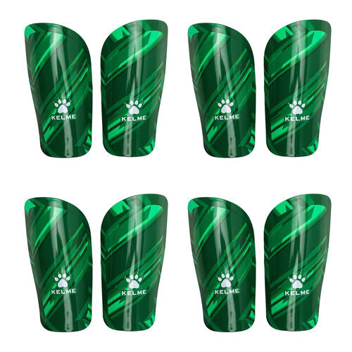 4PK Kelme Shin Pads/Leg Protection for Soccer/Football Kids/Adults Small Green