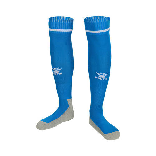 Kelme Sport Full Length Football Soccer Socks Size US6-11 Sea Blue/White