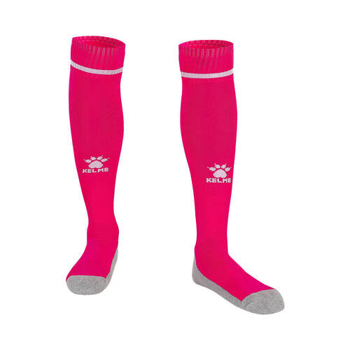 Kelme Sport Full Length Football Soccer Socks Size US6-11 Rose/White