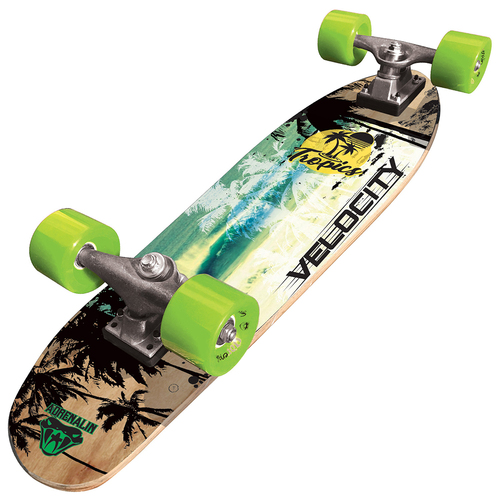 Adrenalin Skate Mini Cruiser Velocity Tropic 26" Ramp/Street Skateboard
