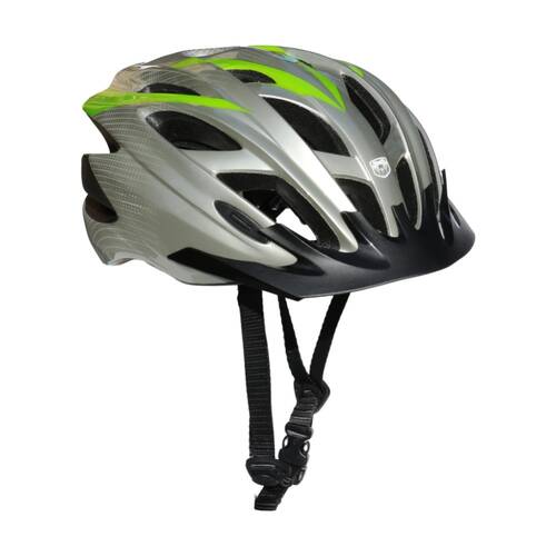 Adrenalin Skate Sonic Bike/Cycling Helmet W/ Chin Strap Grey 8Y+ Large