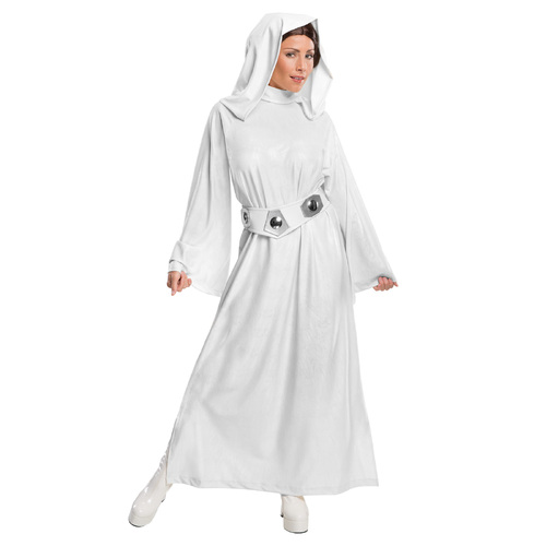 Star Wars Princess Leia Deluxe Womens Dress Up Costume - Size Xs