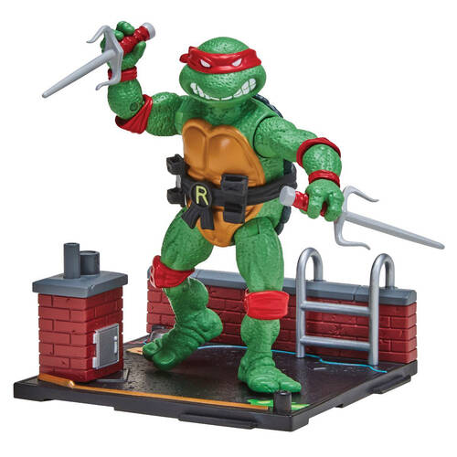 Teenage Mutant Ninja Turtles Classic 1988 Remastered Animated Figure Raphael