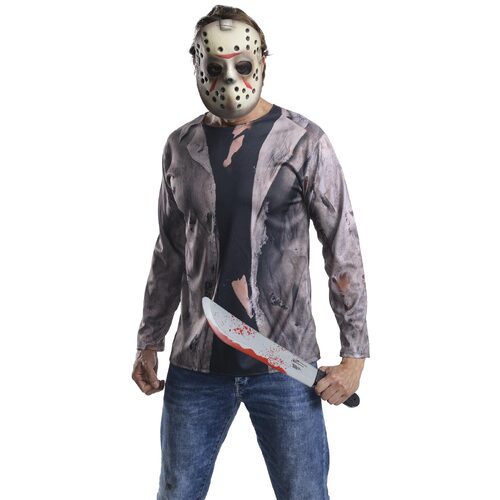 Marvel Jason Deluxe Mens Dress Up Costume - Size Xl