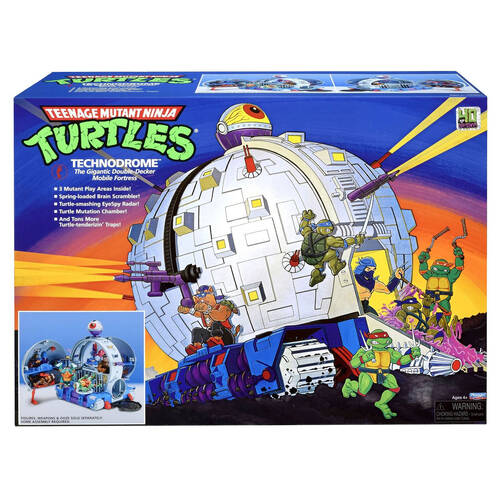 Teenage Mutant Ninja Turtles Classic Original Technodrome Childrens Playset 4y+