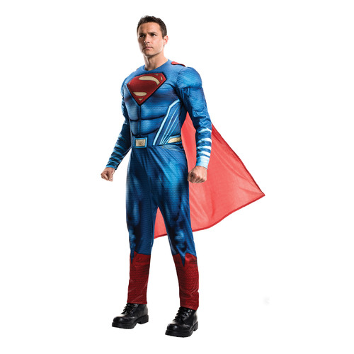 Rubies Superman Doj Adult Dress Up Costume - Size Standard