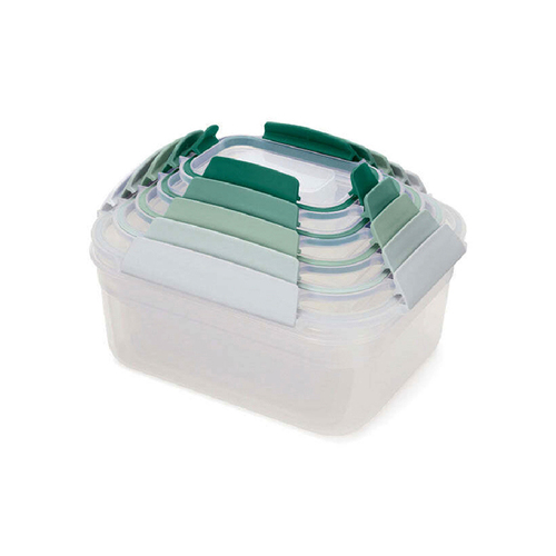 5pc Joseph & Joseph Nest Lock Food Container Set w/ Lid - Sage