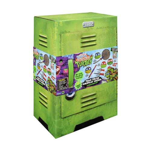 TMNT TV Animated Series Roleplay Pretend Play Locker Kids Toy Green