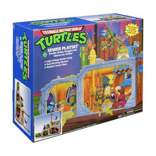 Teenage Mutant Ninja Turtles Classic Secret Sewer Pipe Playset Kids Toy