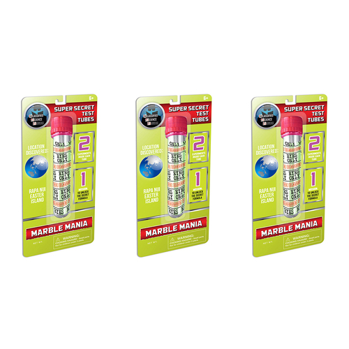 3PK Be Amazing Toys Marble Mania Super Secret Test Tube Toy Kids 6y+