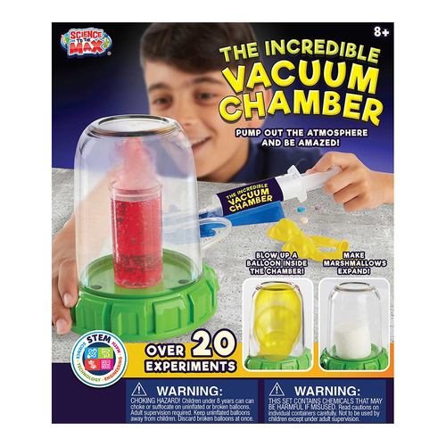 Be Amazing Toys Science To The Max Vacuum Chamber Experiment Toy Set Kid 8+
