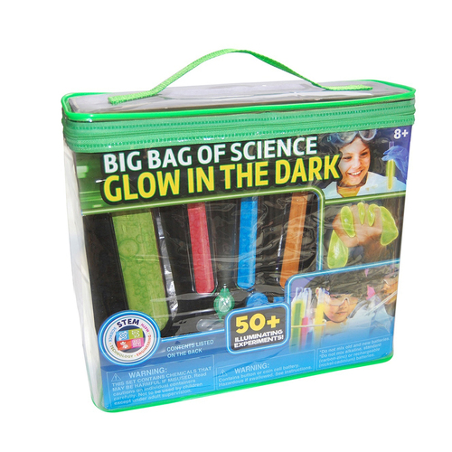 Be Amazing Toys Big Bag of Glow-In-The-Dark Science Experiment Set Kids 8+