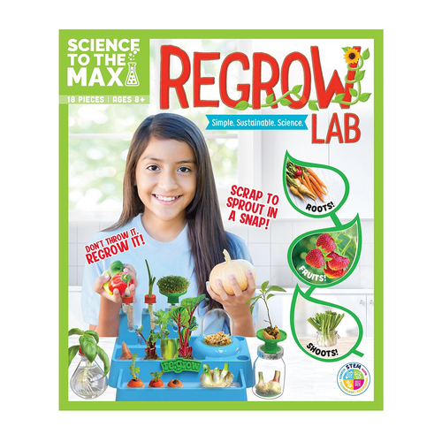 24pc Be Amazing Toys Science To The Max Regrow Lab Plant/Tray Set Kids 8+