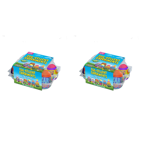 2PK Be Amazing Toys Egg-Cellent Experiments 1/2 Dozen Kids Science Kit 8y+