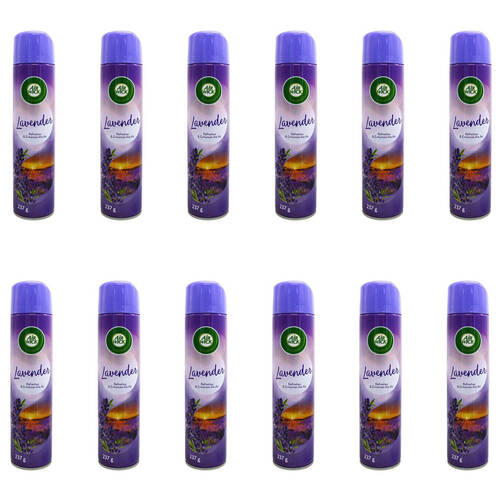 12PK Air Wick Air Freshener Spray Home Fragrance 237g - Lavender
