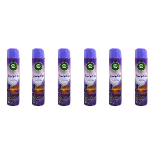 6PK Air Wick Air Freshener Spray Home Fragrance 237g - Lavender