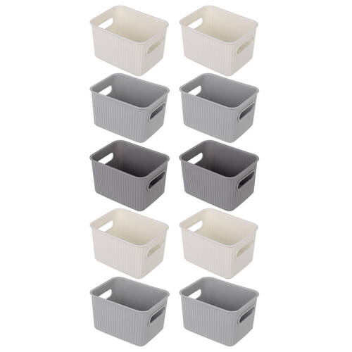 10PK Boxsweden 16x12cm Kaia Storage Basket - Assorted