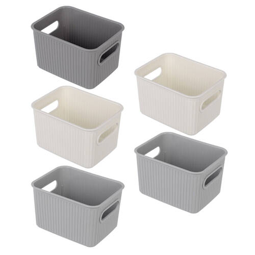 5PK Boxsweden 16x12cm Kaia Storage Basket - Assorted