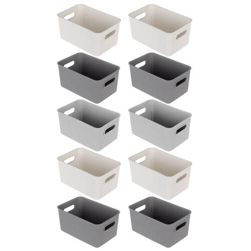 10PK Boxsweden 27.5x17.5cm Kaia Storage Basket - Assorted