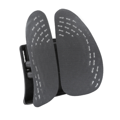 Vistara Ergo Fit Lumbar Maxx Back Support Pillow Grey