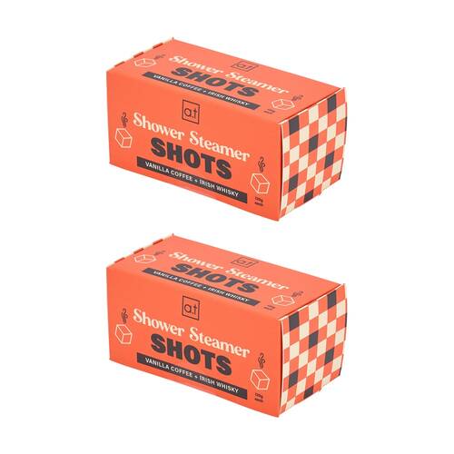 2x 2pc Annabel Trends 120g Shower Scented Steamer Shots Set 10.5x5x5cm